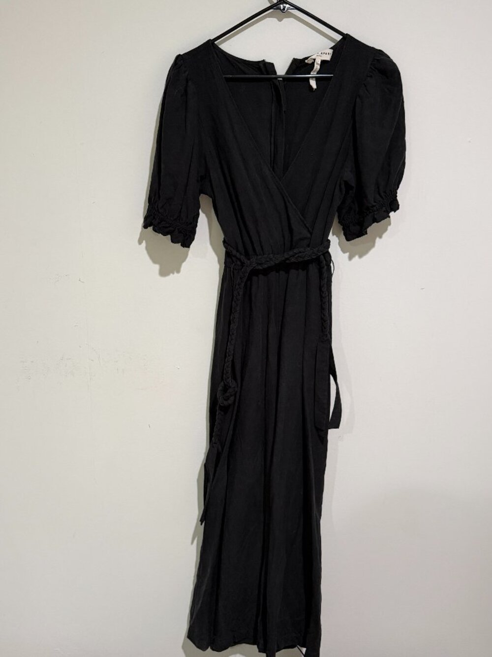 Apiece Apart Chabrol Black Jumpsuit Sz 6 - Picture 2 of 6